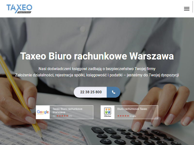 Taxeo Biuro Rachunkowe Wrocław - Księgowość Wrocław